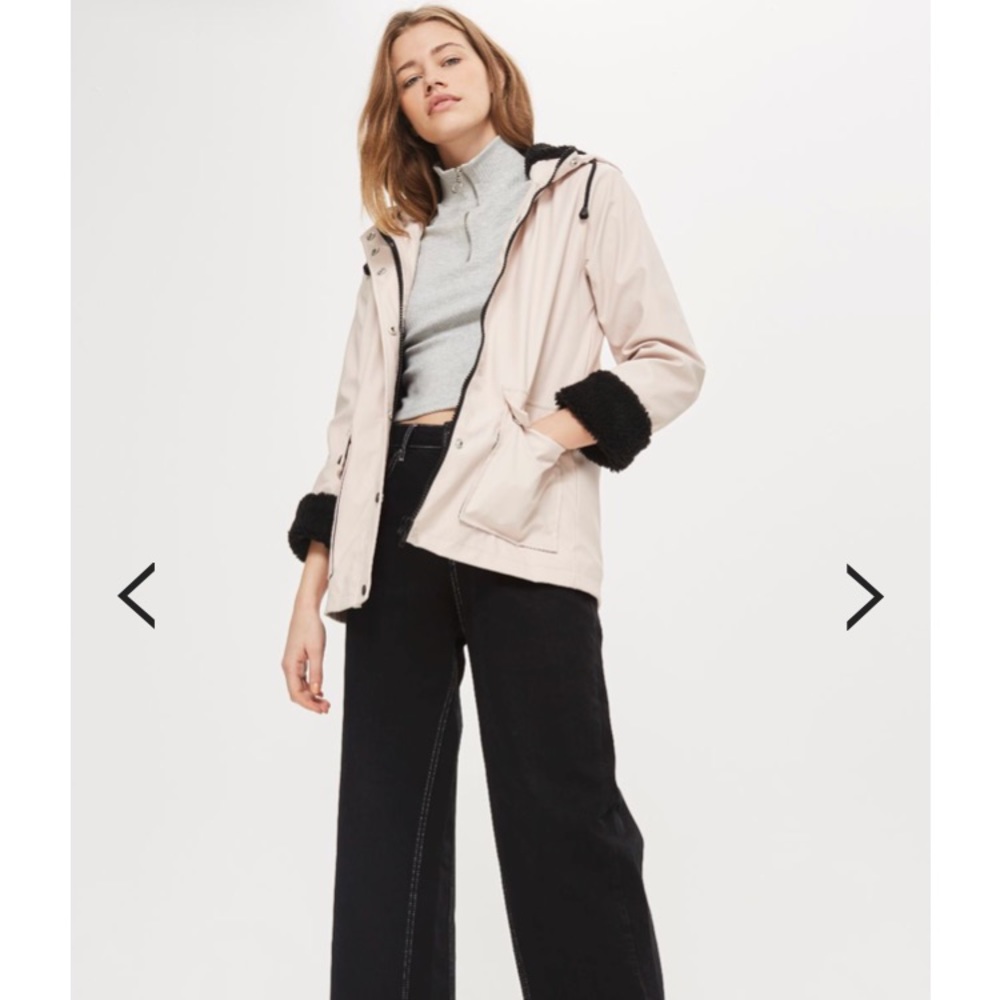 Hooded Borg Lined Rain Mac